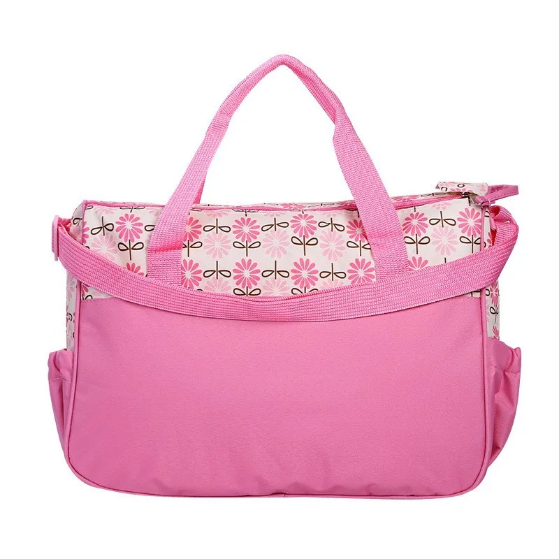304019cm 5pcslot Mother Baby Bags For Mom Multifunctional Organizer Baby Maternity Nappy Changing Bag Women Messenger Bag (1)