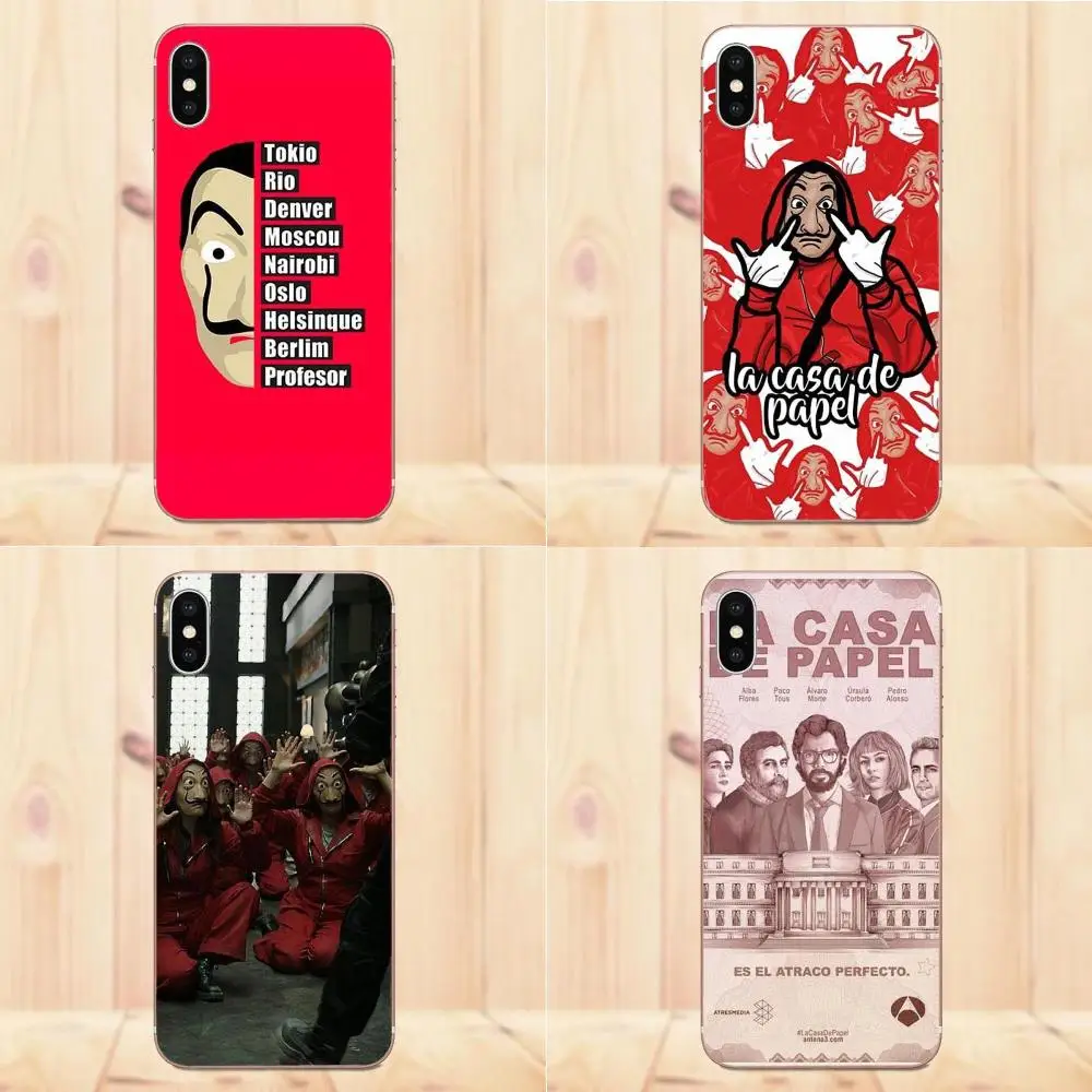 Maerknon Испания ТВ La Casa De Papel для LG G2 G3 mini spirit G4 G5 G6 K4 K7 K8 K10 2017 V10 V20 V30 ТПУ чехол накладка