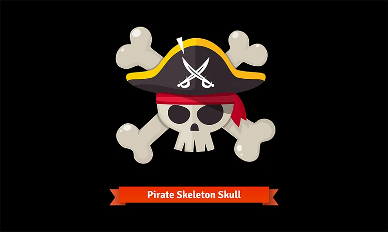 YAZANIE Any Size Custom Pirate Flag Halloween Jolly Roger Skull Flag Polyester Sabres Swords Flags And Banners Home Decoration