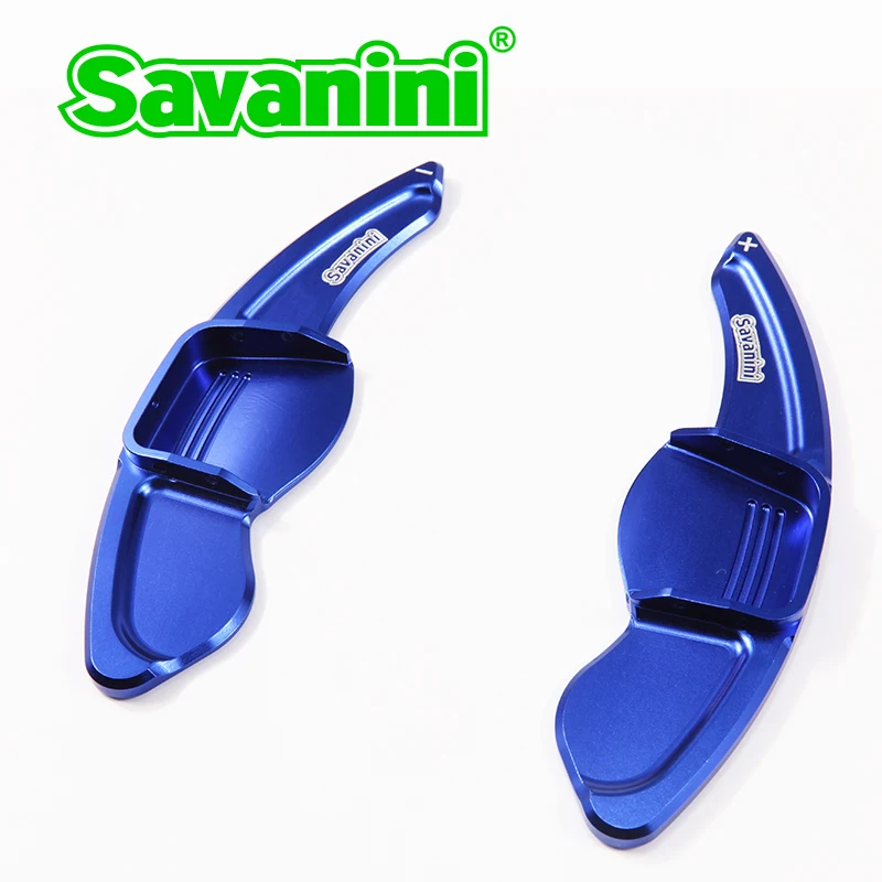 Savanini 2 шт. алюминиевое рулевое колесо DSG весло переключения передач удлинитель