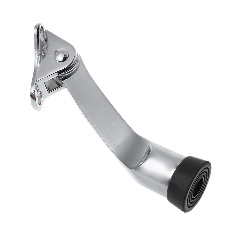 Kick Down Door Stopper Zinc Alloy Lever Holder Atlas Chrome Office Rubber Doors down style holder|Дверные ограничители| |