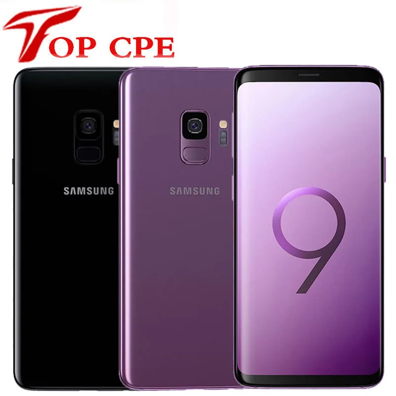 

Samsung Galaxy S9 G960U G960F Original Unlocked LTE Android Cell Phone Octa Core 5.8" 12MP 4G RAM 64G ROM Snapdragon 845 Mobile