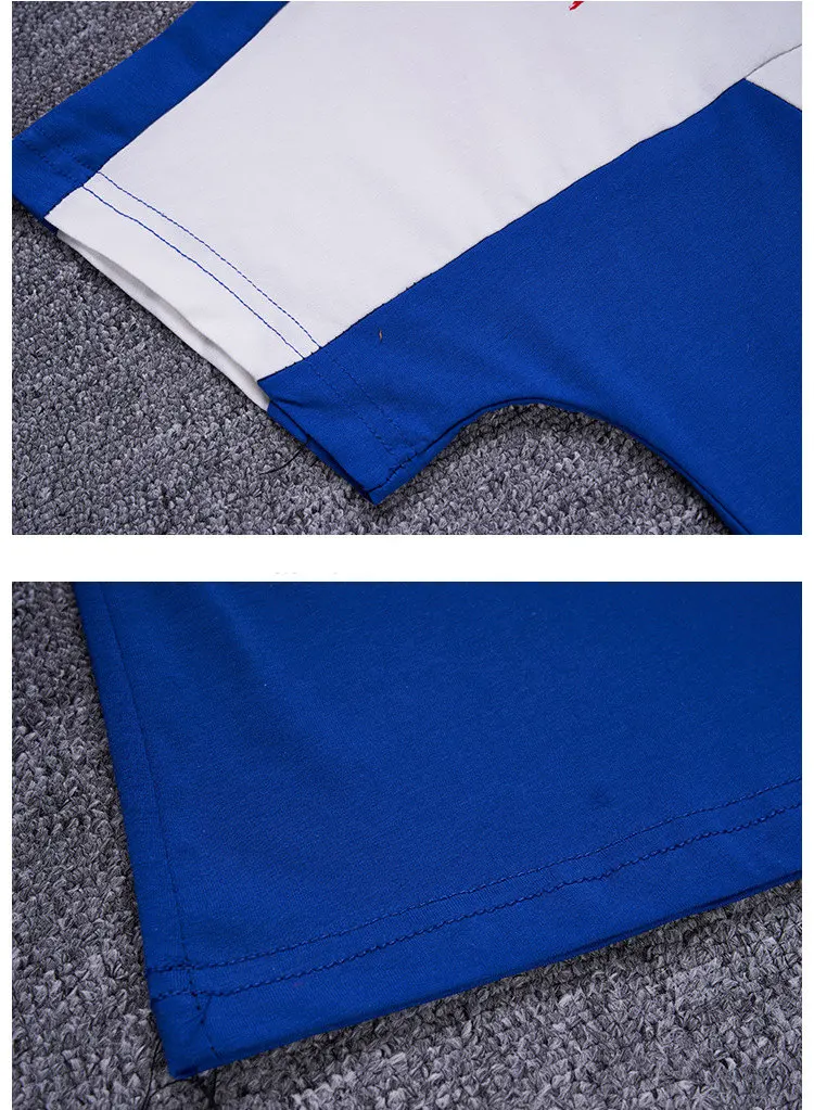 Roupas de Esportes Conjunto de Duas Vestuário das Crianças Anos de Idade Roupas da Criança Crianças Terno Menino Verão Peças Costura 4 6 8 10 12 14 16 Mod. 261737 15 Mamãe e Bebê