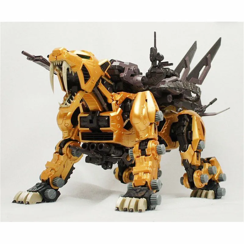 Собранная Модель Gundam 1/72 BT ZOIDS оригинальная ZERO/FUZORS/Genesis Saber Tiger Gold фигурка игрушки