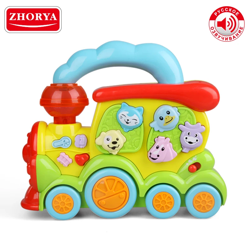 

Zhorya Learning&Education Early Educational Learning Machine with Russian Voice Music&Light Puzzle Toys For Baby Boy Girl Gifts