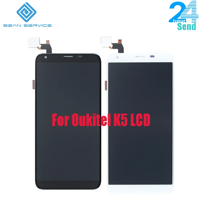 Для 100% оригинальный Oukitel K5 ЖК дисплей + сенсорный экран в сборе протестированный