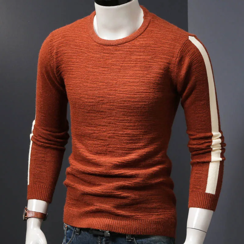 Мужской зимний свитер вязаный пуловер Свитера Осень и весна тонкие мужские топы tide man Одежда