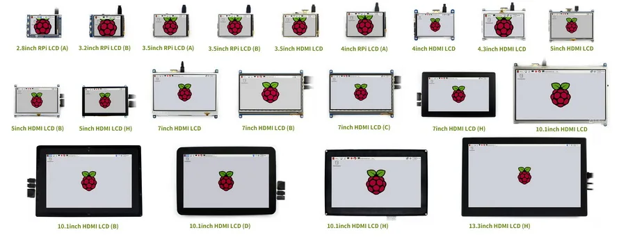 Waveshare 4 дюйма RPi ЖК-дисплей(A) 320*480 TFT резистивный сенсорный экран Экран дисплея SPI Интерфейс для всех пупсик pi