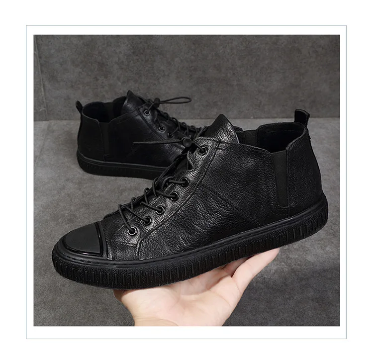High font b shoes b font font b men s b font 2018 autumn and winter