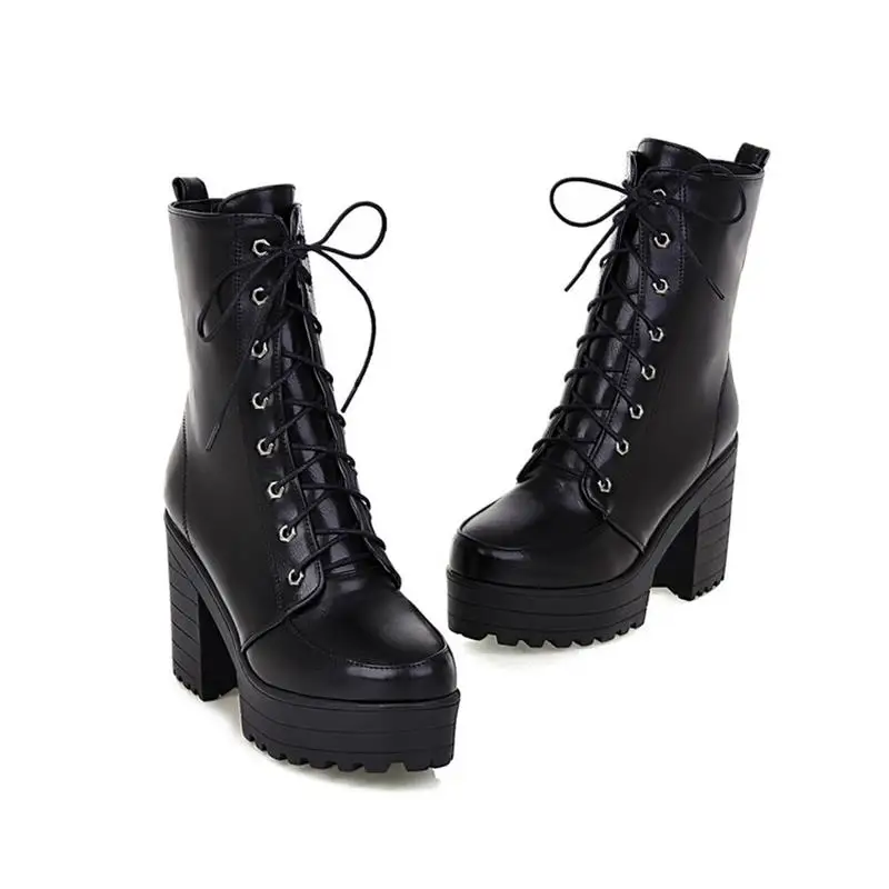 motorcycle boots with high soles