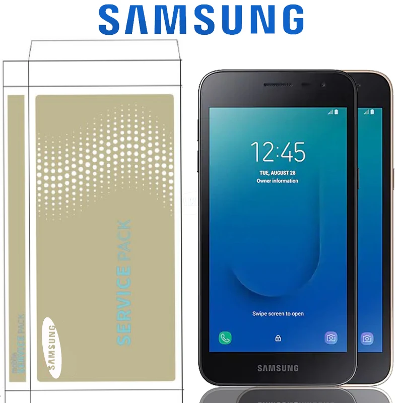 

ORIGINAL 5.0'' LCD For SAMSUNG Galaxy J2 Pure J2 Core J260 SM-J260F Display Touch Screen Digitizer Replacement With SERVICE PACK