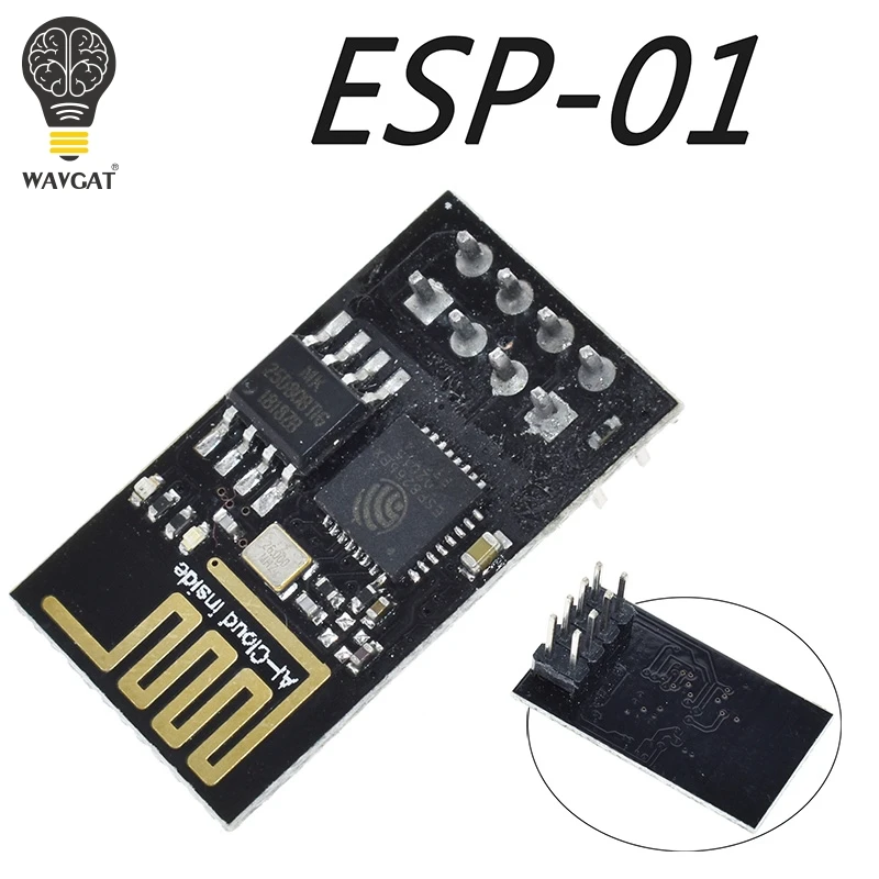 ESP8266 ESP-12F серийный WI-FI Моул ESP-01 ESP-07 ESP-12S ESP-12EF W600 серийный WI-FI беспроводной модуль ESP32 беспроводной приемопередатчик - Цвет: ESP-01