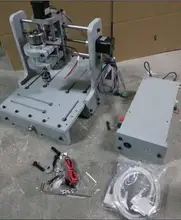 Небольшой гравировальный станок С ЧПУ 2030 ПВХ DIY ЧПУ компьютер машинного обучения MACH3 3 ось