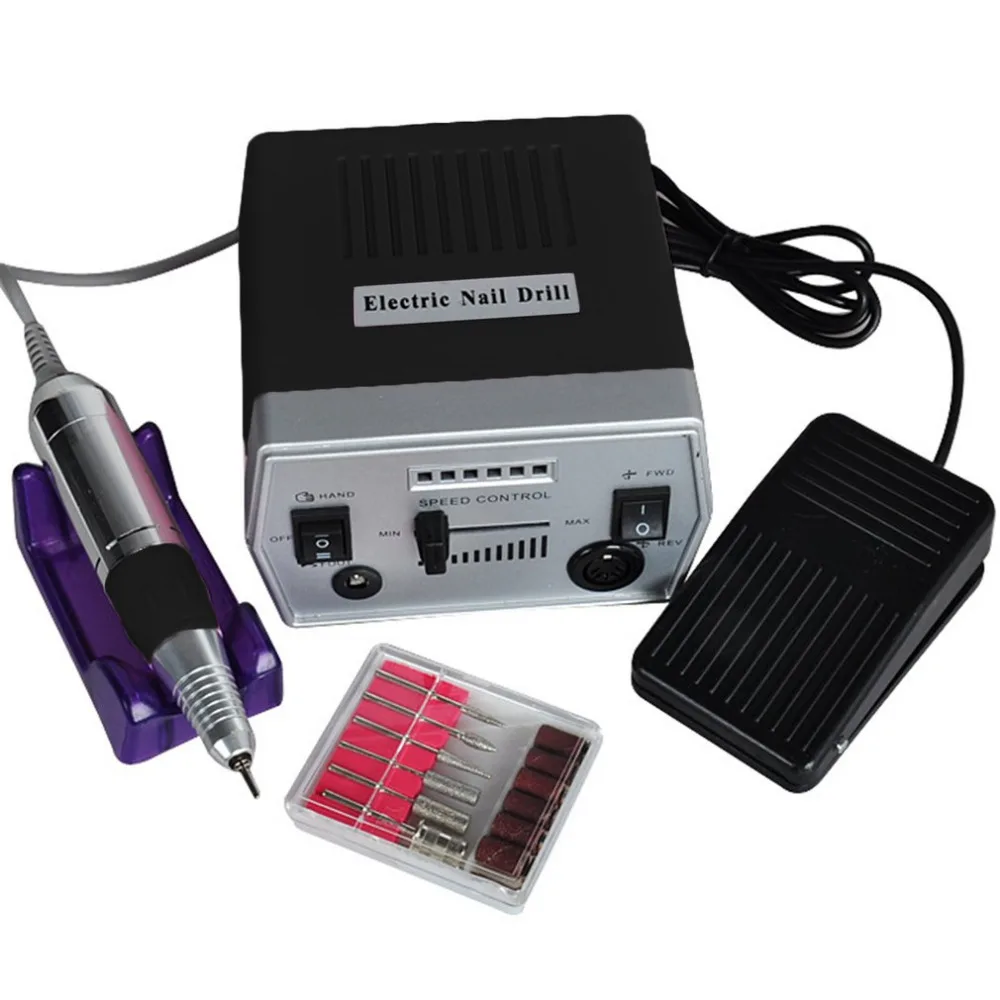 

EU/US Pug 110V Electronic Nail Care 20000RPM Electric Nail Art Drill Grinding Machine Top Sale