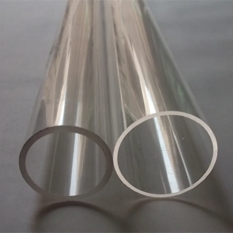 Koop 6 stks OD110x5x1000mm Acryl Clear Tube Plastic Bouwmaterialen Plexiglas Transparante Pijp Custom Elke Diameter Dikke