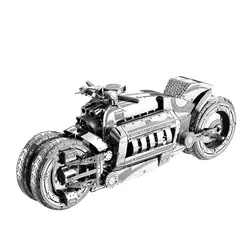 3D металлическая модель концепция мотоцикл diy Детская игрушка модель комплект для взрослых детская головоломка Образование коллекция