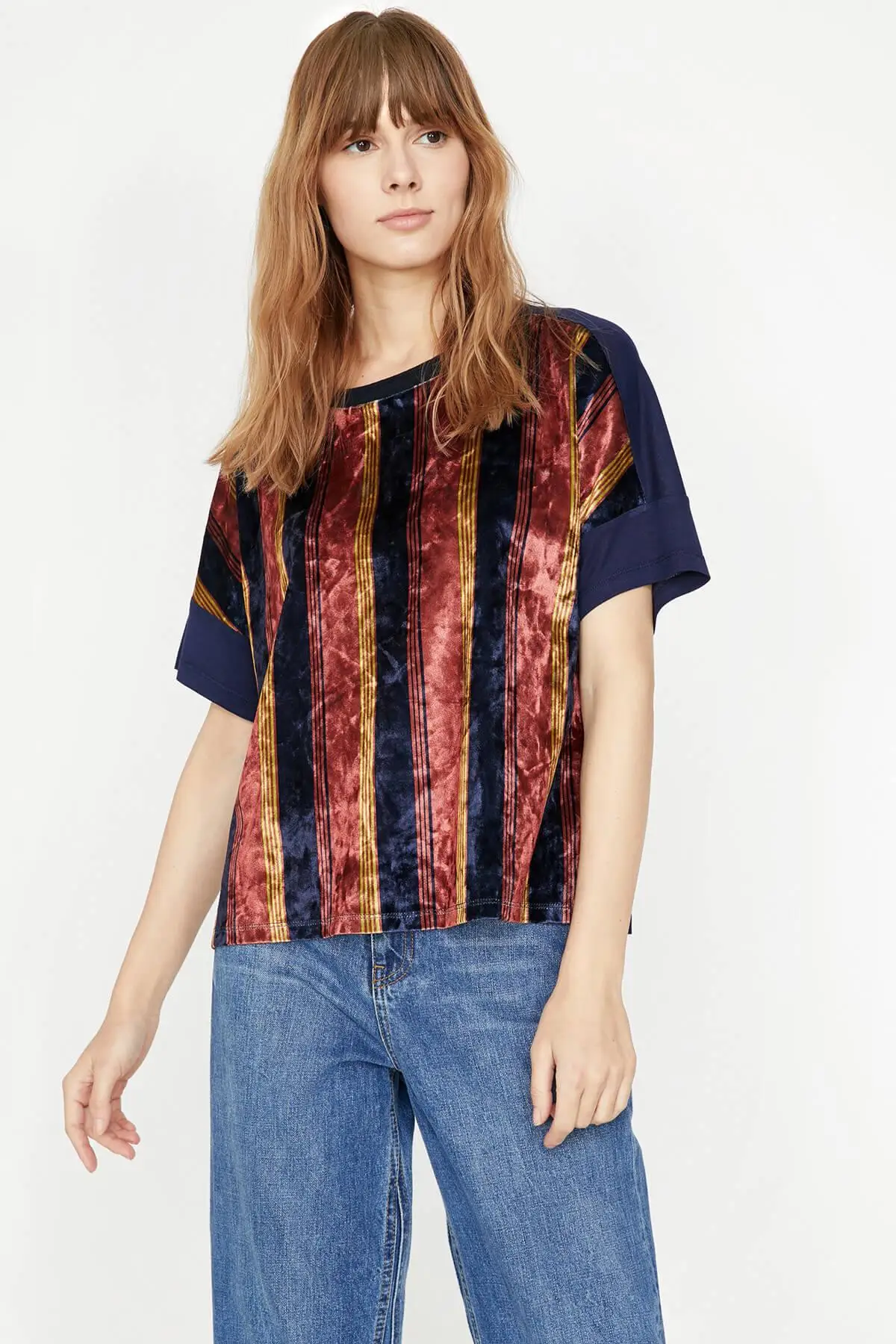 

Koton Women Coffee T Shirt 9KAK13710EK