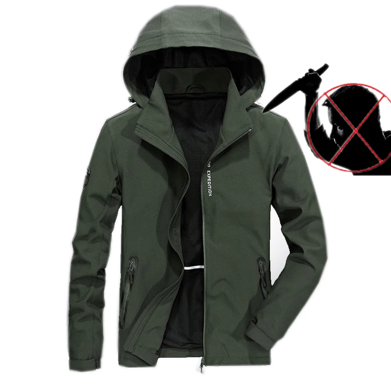 Self Defense Anti Cut Clothing Anti-stab Knife Slash Proof Cut Resistant Stab Free Jacket Coat Soft New Pizex Tactical Tops 107cm 2 3persons auto open self defense windproof reverse hands free umbrella double layer inverted inverted standing parasol