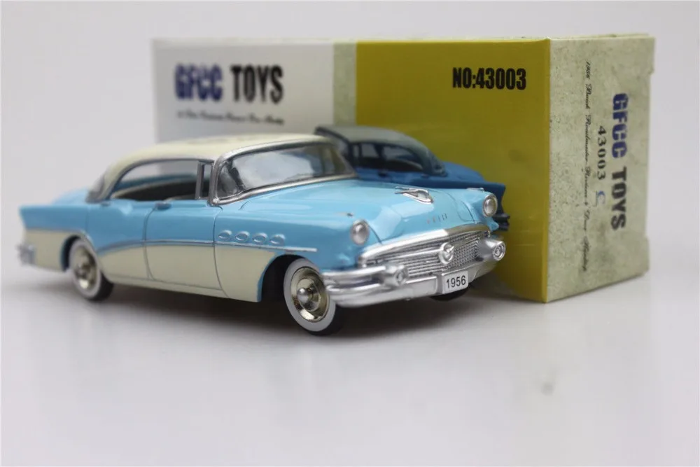 GFCC игрушки 1:43 1956 Buick Roadmaster-Riviera-4 двери жесткий автомобиль из сплава