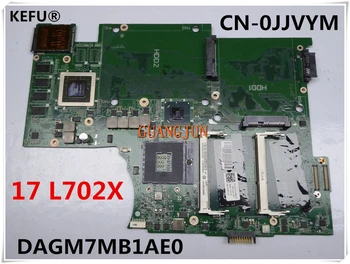 

KEFU Free Shipping For Dell 17 L702X Laptop Motherboard CN-0JJVYM 0JJVYM JJVYM DAGM7MB1AE0 100% Tested