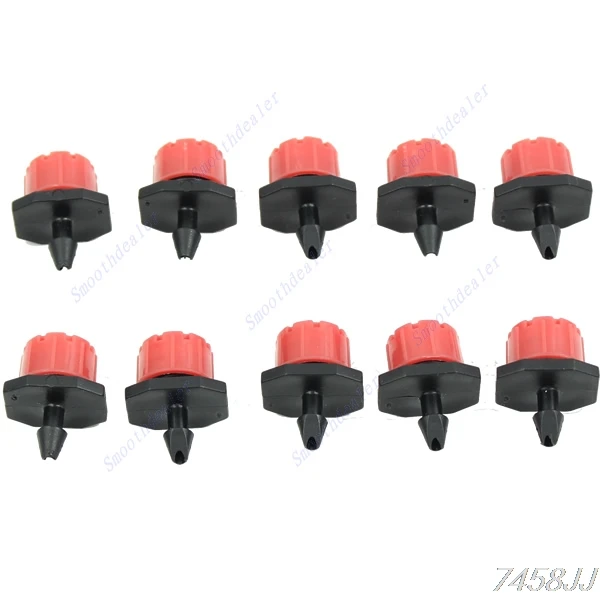 

20pcs Garden Irrigation Misting Micro Flow Dripper Drip Head 1/4'' Hose G03 Drop ship