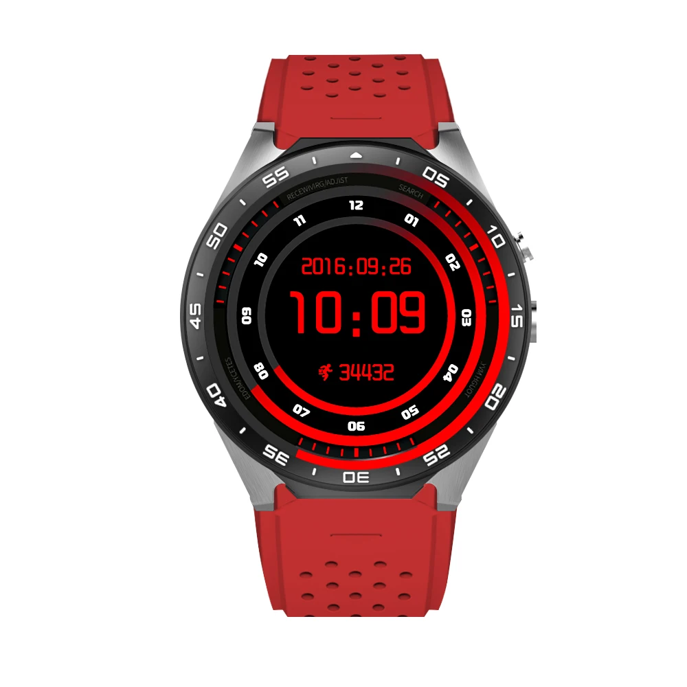 

Hot Selling KW88 Smart watch for Android 5.1 MTK6580 CPU 1.39 inch 3G Wifi Smartwatch for Samsung Huawei Phone Smart watch