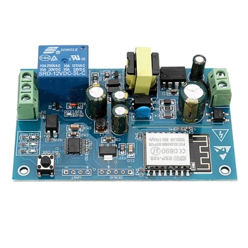 

AC 220V WIFI Relay Module IOT Smart Home Cellphone APP Remote Control Switch For ESP8266