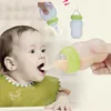 180ML Baby Bottles and Feeding Spoon Silicone Baby Feeding Cup Baby Water Bottle Kids Nursing Bottles ► Photo 2/6