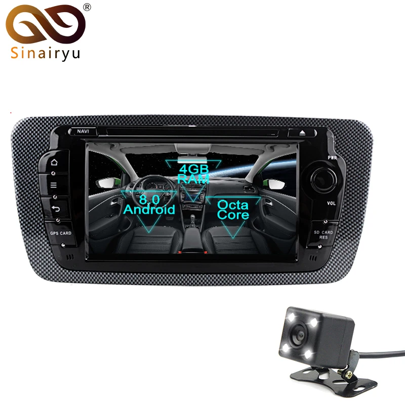 Sinairyu 2 Din Android 8 0 Octa Core font b Car b font DVD Player for