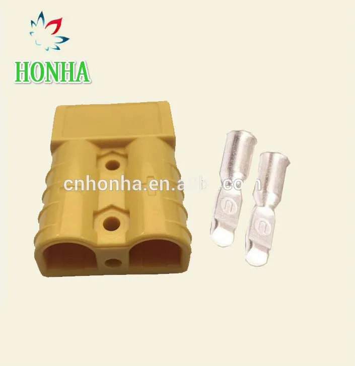 

647845-8 yellow Power connector AMP TE Connector Housings 50A 2 pin SMH connector