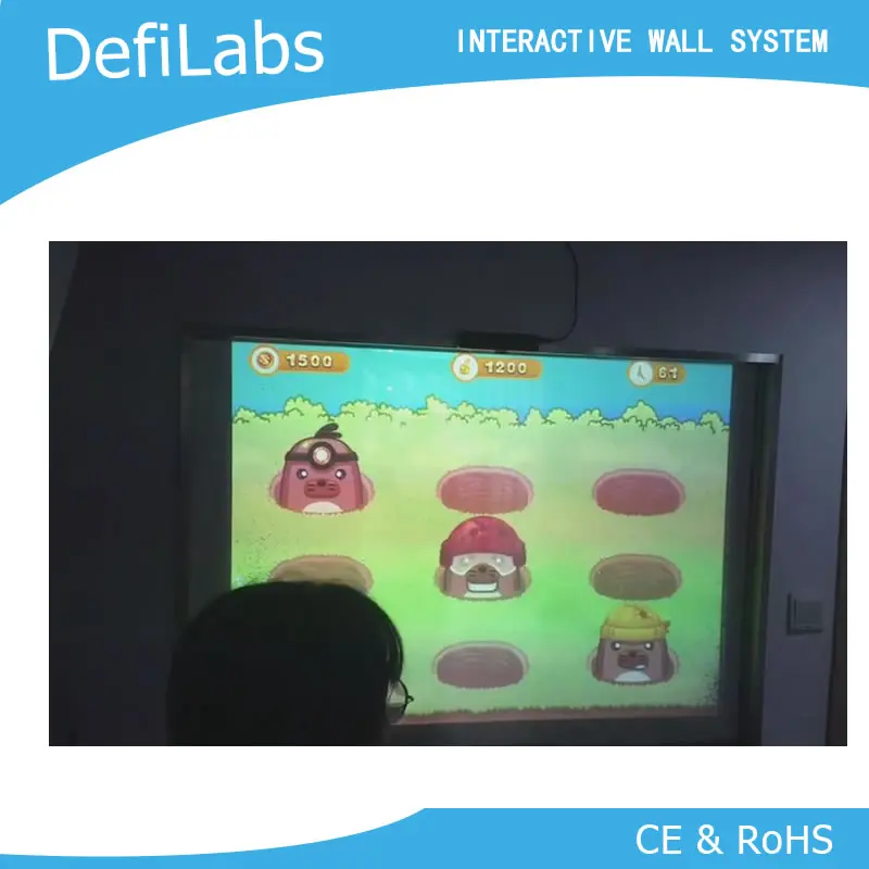 DefiLabs интерактивные настенные Проекционные системы игры для детей