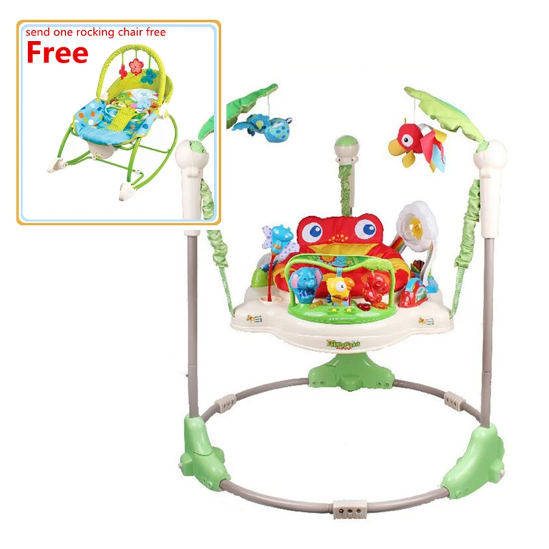 Activity Center Baby Jumper Rainforest Jumperoo Music Rocking Chair