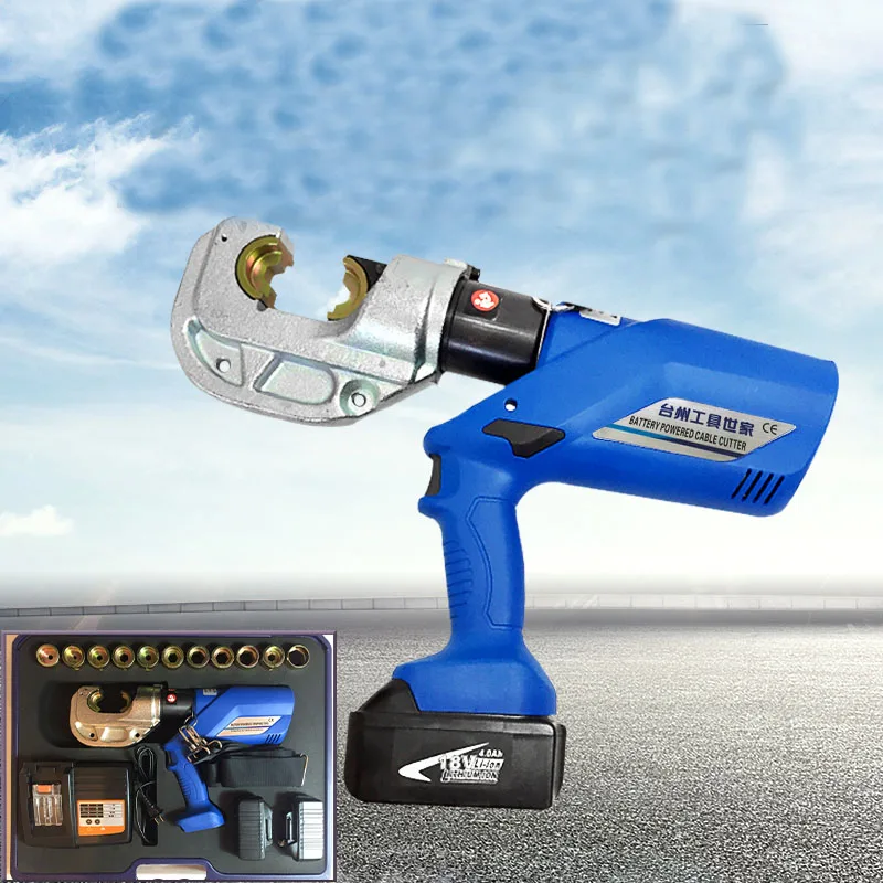 110V16 300mm2 Electric Hydraulic Crimping Electric Clamp Powered Wire