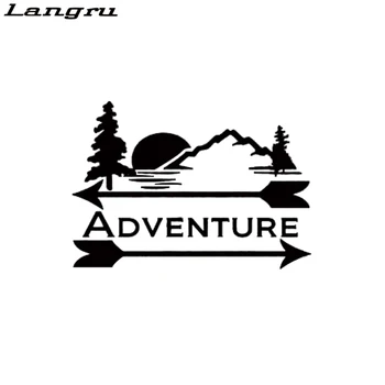 

Langru Adventure Decals Sticker Nature Wilderness Car Accessories Decorative Jdm