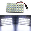 YM E-Bright 2 PCS Panel 5730 40 SMD Car LED Light 12V 2W Dome Led With T10 + Festoon Adapters Reading LightsTrunk Lamps 800Lm ► Photo 2/6