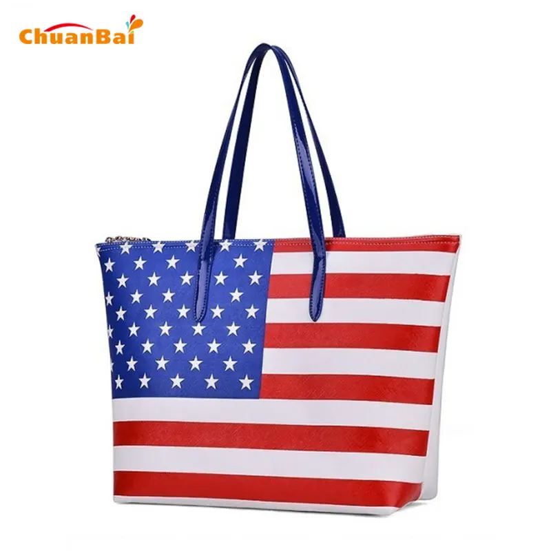 Buy New Women Bag American Flag Luxury Handbags Women