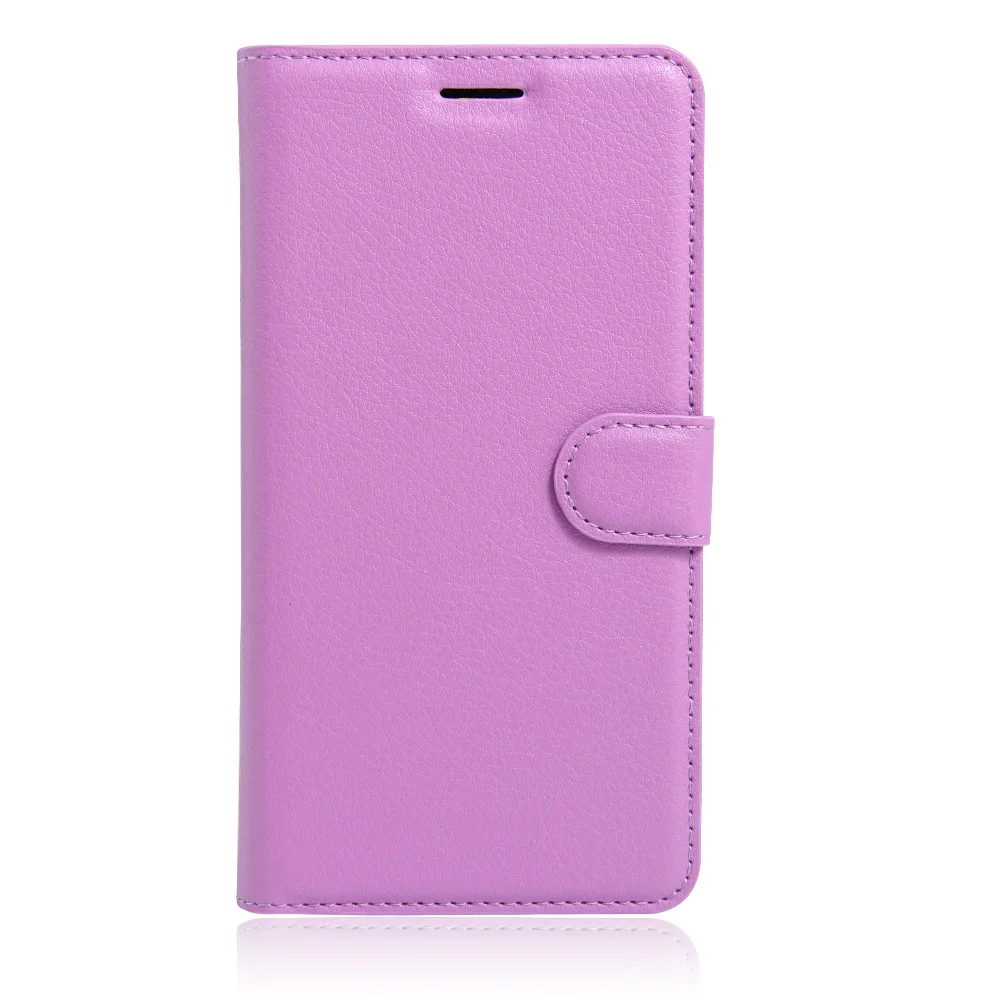 Чехол-Кошелек для Alcatel 1 S 1C 3 откидной кожаный чехол для Alcatel 3L 5034D Capa чехол для телефона TPU чехол с отделениями для карт - Цвет: Light Purple