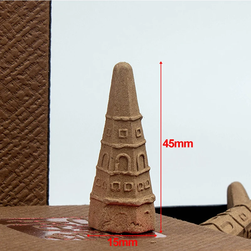 Ароматическая башня ароматическая для дома гостиной офиса|backflow incense cones|incense