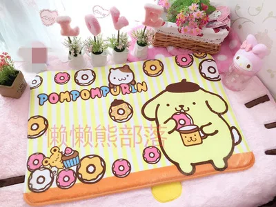 IVYYE 1 шт., ковер Cinnamoroll Pom Purin аниме, декоративные домашние мягкие ковры, Мультяшные Коврики для спальни, плюшевые коврики для ванной, коврик для двери, Новинка - Цвет: see chart