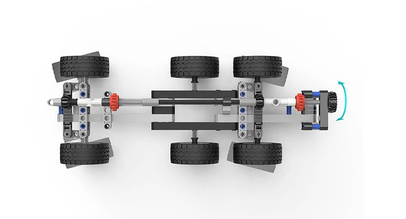 XIAOMI MIJIA MITU Строительные блоки Кран Детская игрушка автомобиль моделирование DIY инженерный автомобиль 360 градусов вращающийся подарочный набор