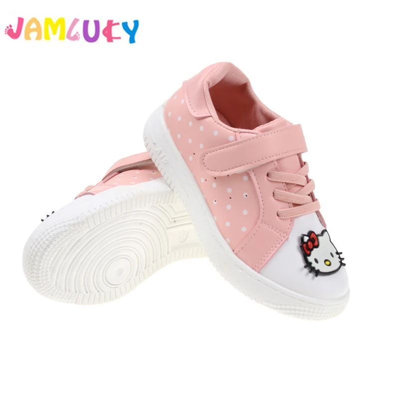 Children Shoes Girls Cute Cat Shoes Kids Casual Sneakers Girls Spring