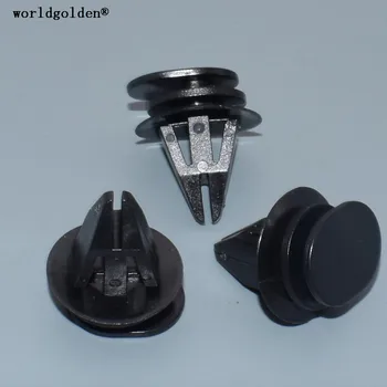 

worldgolden 100pcs plastic fasteners Trim Panel Retainer for Mini Cooper#07131480419