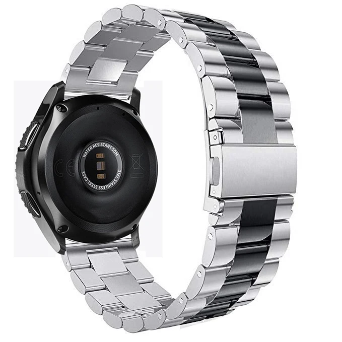 Ремешок для часов из нержавеющей стали+ устройство для удаления звеньев для samsung Galaxy Watch 46 мм SM-R800 быстросъемный ремешок на запястье