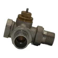 DN20 латунь радиатора трехходовой клапан 3-ходовой клапан радиатора термостатический радиаторный клапан трехходовой клапан