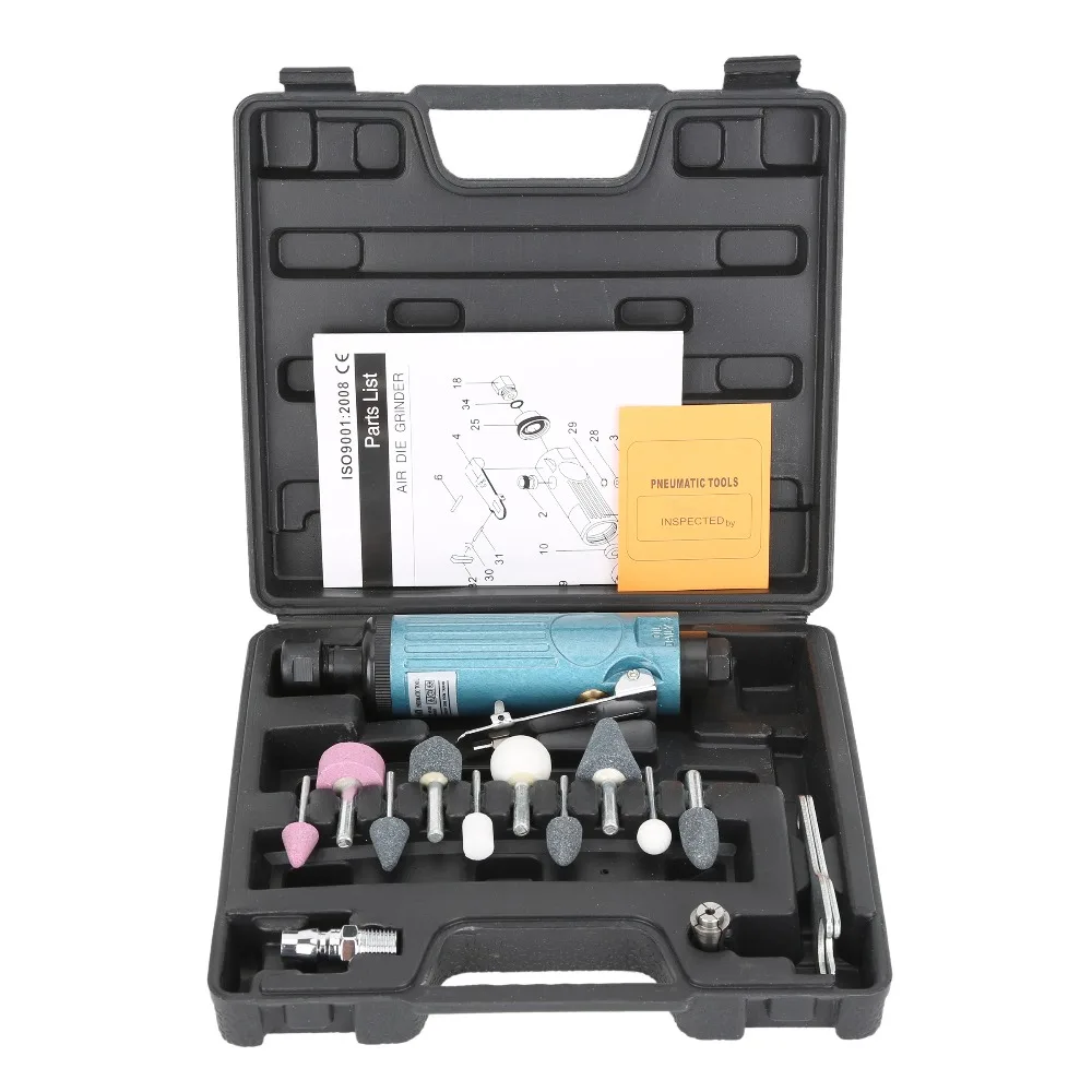 

Valianto GR-329 22000RPM Speed Air Die Grinder Kit Set