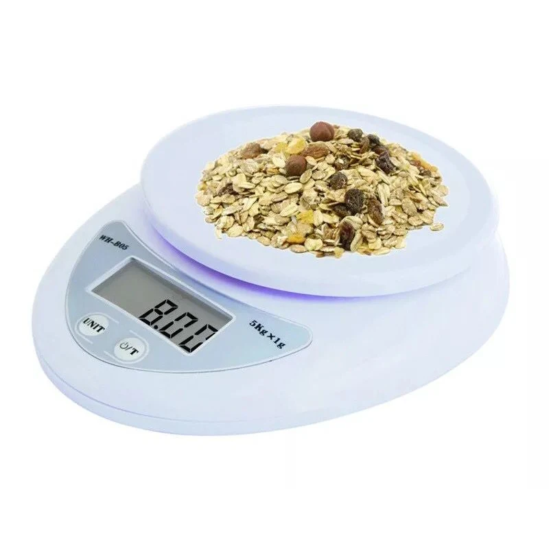 

5KG/1g LCD Precision Household Cake Baking Kitchen Food Gram Weight Scale Small Scale Package Weighing Scale