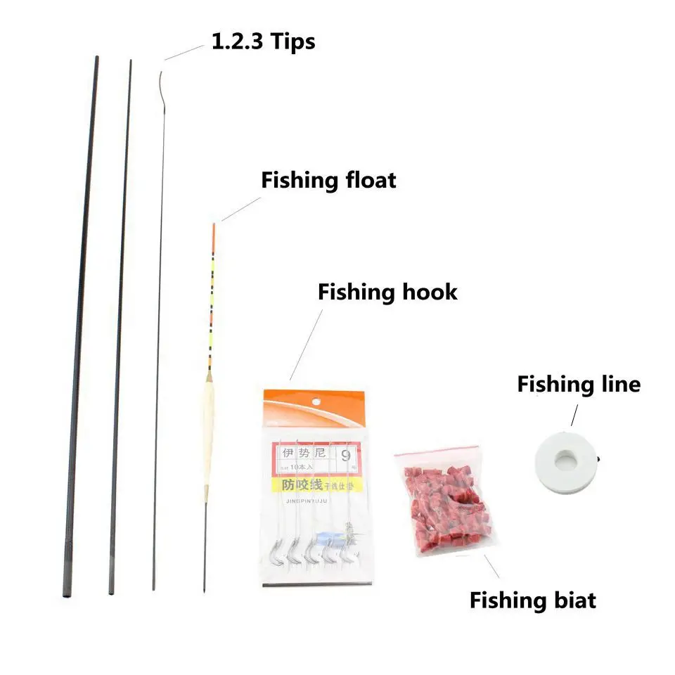 1Pc Glass Fiber Fishing Rod Sea Fishing Rod Super Hard Cast 1.5-4.5 Meters  Used For Beginners' Light And Skilled Fishing Pole