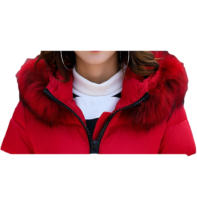 À Manteau 2017 Veste rose Fourrure Et Femmes rouge army Qualité Luxueux Avant kaki Survêtement Green Zipper Noir Chaud Grand Parka gris Hiver Xh732 Long De Bonne Poches Capuchon tqvF58q