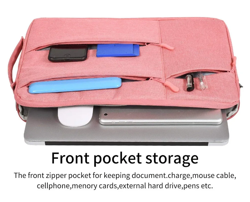 Nylon Laptop Bag Notebook Bag 13.3 15.6 Case For 2018 New Macbook Pro 13 15 Laptop Sleeve 11 12 13 14 15 inch Women Men Handbag Nylon Laptop Bag Notebook Bag 13.3 15.6 Case For 2018 New Macbook Pro 13 15 Laptop Sleeve 11 12 13 14 15 inch Women Men Handbag