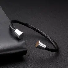 Classi браслеты-цепочки из нержавеющей стали, простые ювелирные изделия, роскошные плетеные очаровательные мужские и женские спортивные браслеты